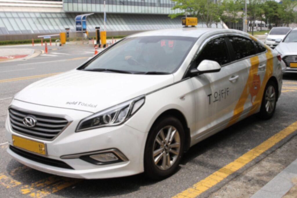 taxi en coree