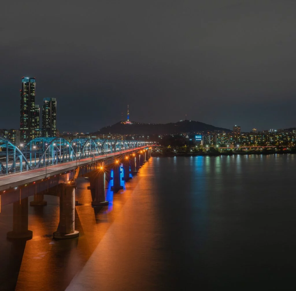 un puente en seúl